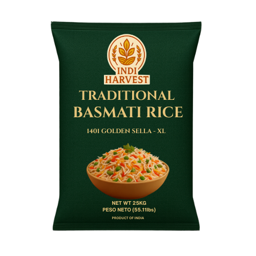 1401 Golden Sella Basmati Rice 25kg